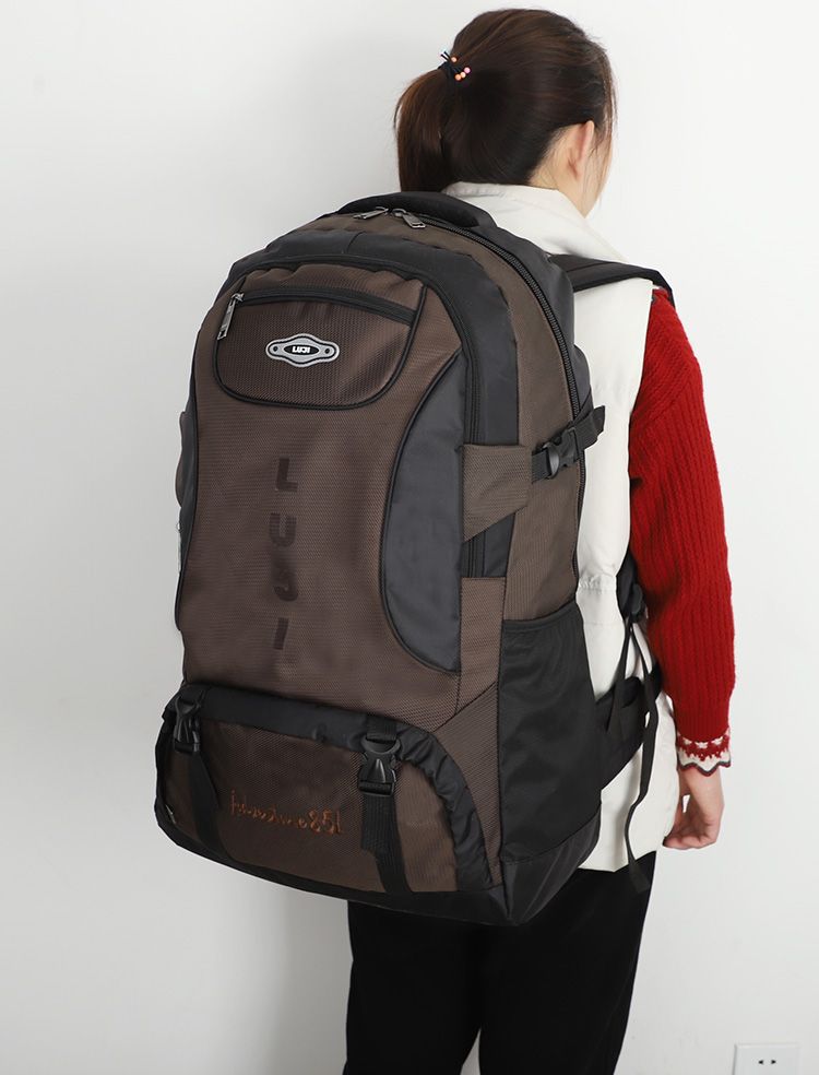 Outdoor Large Capacity 85 Liters Storage Clothes Hiking Backpack_voghion.com