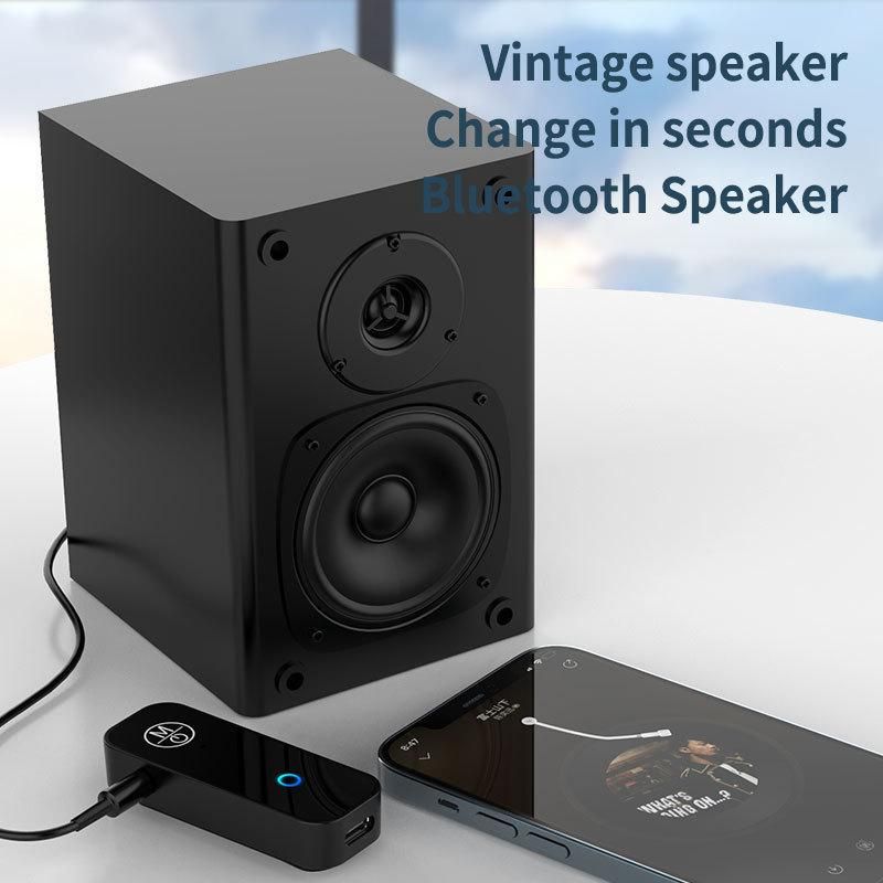 Hot-selling B28 Bluetooth Adapter 2-in-1 Audio Adapter Upgraded 3.5mm Car Bluetooth Speaker_voghion.com