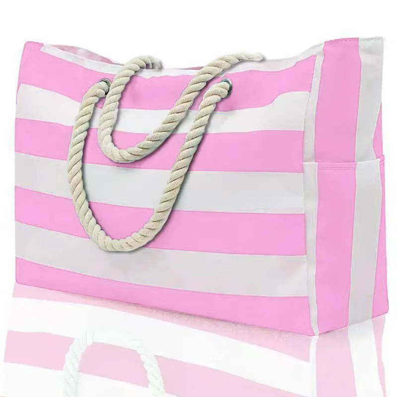 Borsa da esterno con cerniera per viaggi e vacanze, impermeabile, anti-sabbia, in tela, facile da piegare, da spiaggia, Zmt 250408l_voghion.com