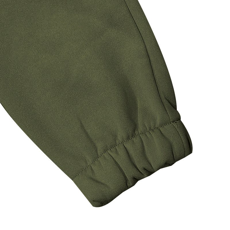 Schwere Cargohose mit Fleecefutter – Jogginghose mit mehreren Taschen und Kordelzug für Herren (Schwarz/Armeegrün/Hellbraun, S-XXXL)_voghion.com