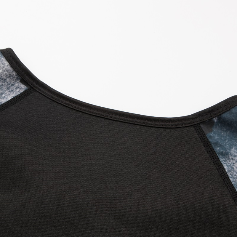 Body Shaper da uomo Tuta da sauna Camicia da sudore Biancheria intima dimagrante Camicia per dimagrire Bruciatore di grasso Allenamento Canotta termica_voghion.com