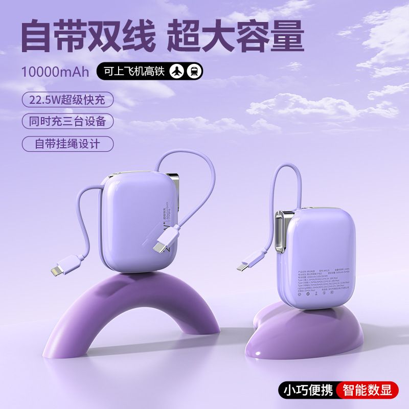 Salvadanaio regalo con ricarica rapida e cavo, compatto, mini, portatile, grande capacità, sicuro per aereo_voghion.com