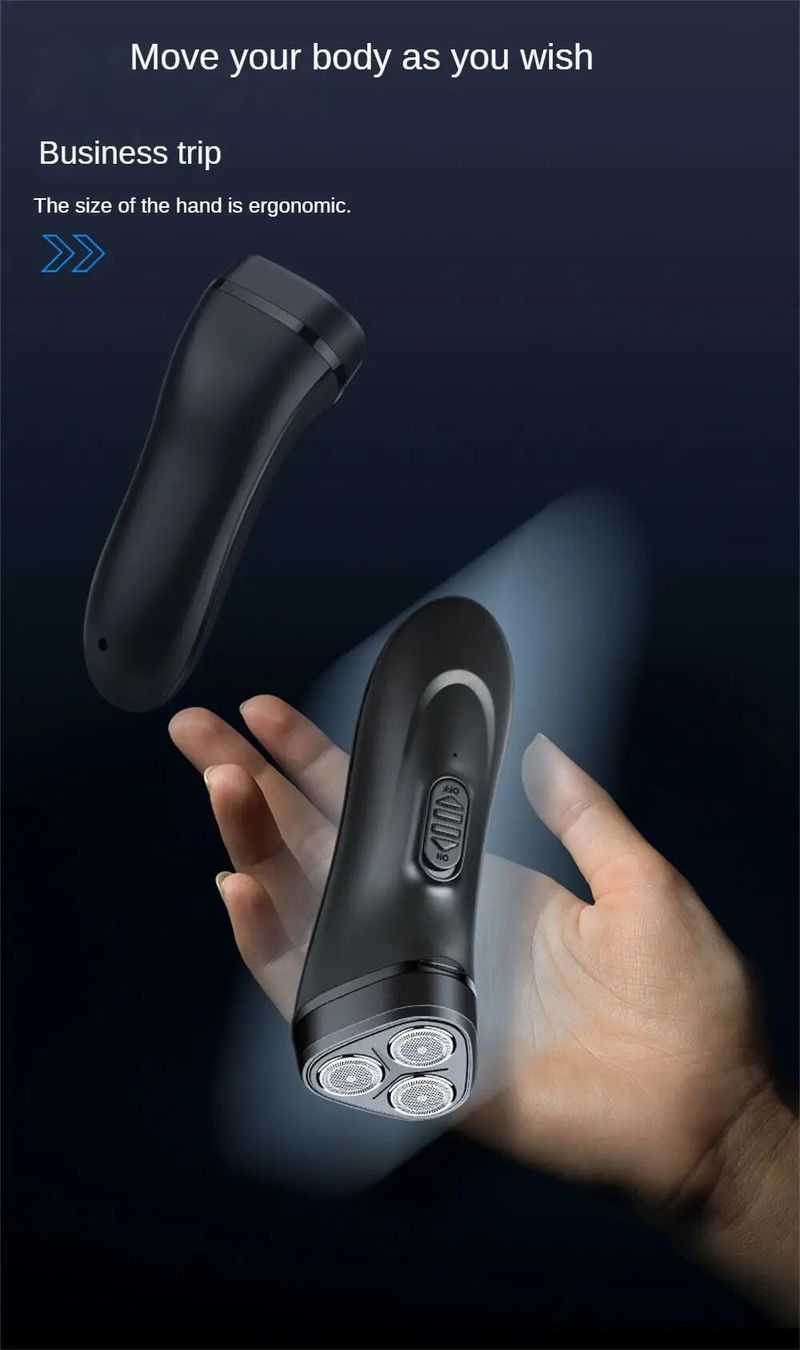 Shaver For Men Portable Electric Beard Knife USB Charging Men's Shavers Face Body Razor_voghion.com
