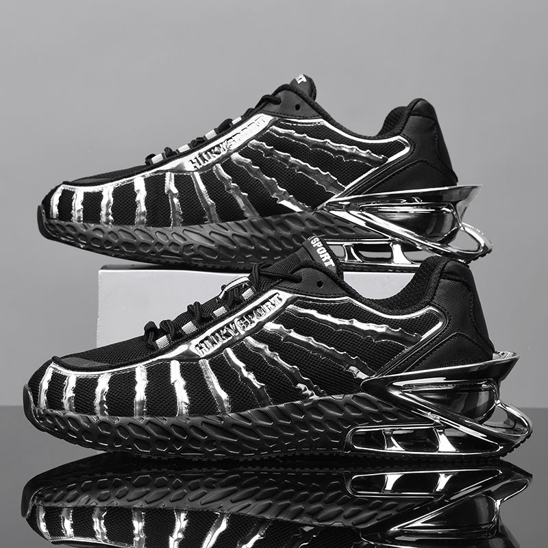 Hoge kwaliteit plus size sport- en vrijetijdsschoenen voor mannen, gegalvaniseerde mesrandschoenen_voghion.com