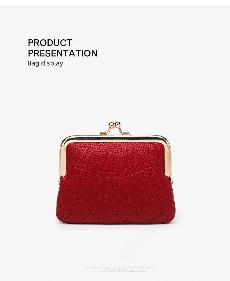 „Spot New Clip“ piniginė, monetų krepšys, unisex monetų piniginė, mažas krepšys, monetų raktų ir kortelių krepšys, karštai parduodamas mažas krepšys_voghion.com