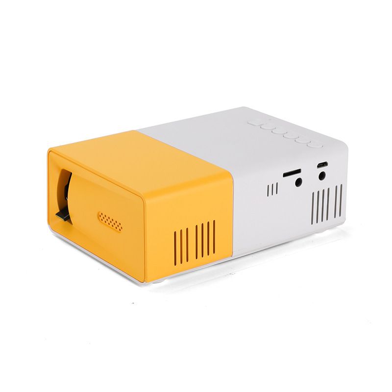 Projection Mini Portable YG300 Small Yellow Machine HD Home Recommended Projector_voghion.com