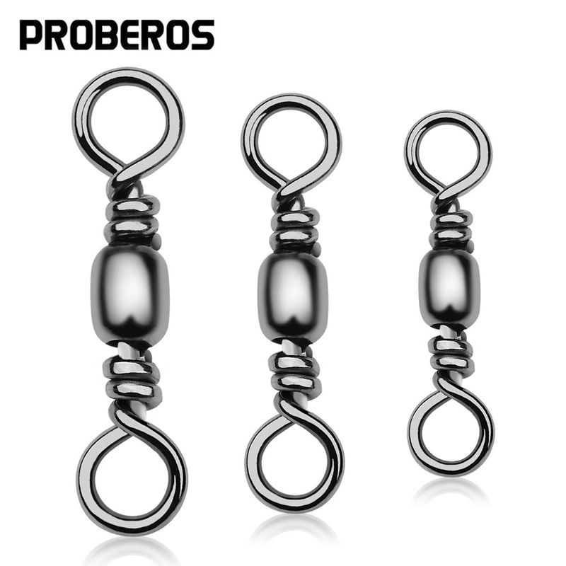 High-Speed Swivel Clip Lure Bottle-Shaped Pin Figure-8 Ring Connector Fishing Gear Accessories_voghion.com