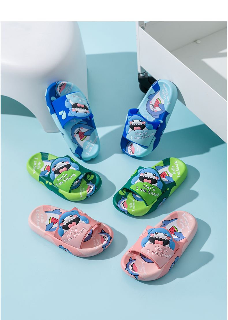 Sandali da bagno con fondo morbido per bambini, motivo: cartoni animati, per la casa_voghion.com