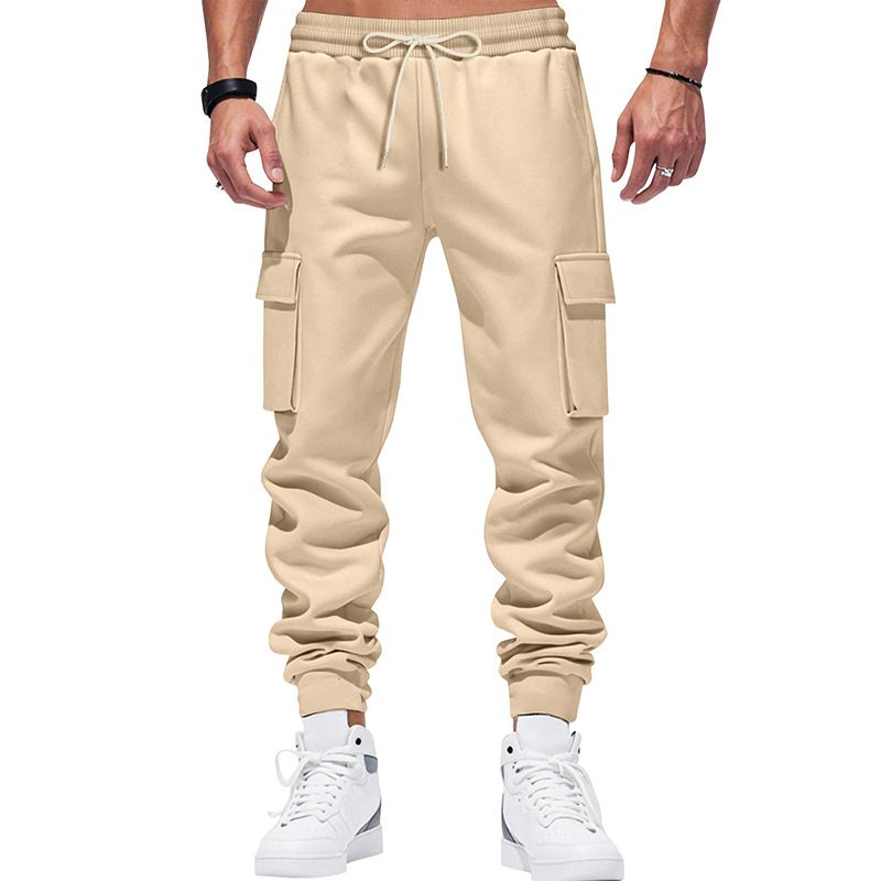 Men's Heavyweight Cargo Overalls – Multi-Pocket Utility Pants, Oversized Streetwear Style, Comfort Fit (S-XXXL_voghion.com