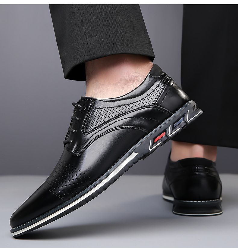 Heren Zakelijke Schoenen Slip On Party Heren Schoenen Comfortabele PU Leren Schoenen Voor Mannen Trouwjurk Schoenen Voor Mannen Zapatos Hombre38-53_voghion.com
