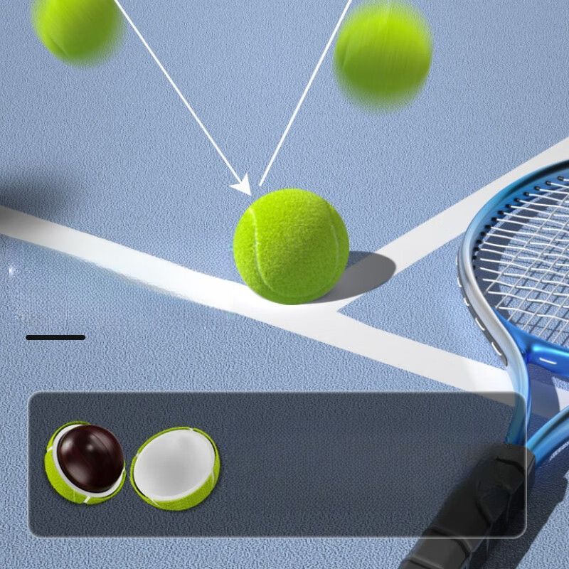 Racchetta da tennis per giocatore singolo, in lega di alluminio, 4 m, in gomma, resistente, ad alta elasticità, base resistente all'usura, per adulti e bambini_voghion.com