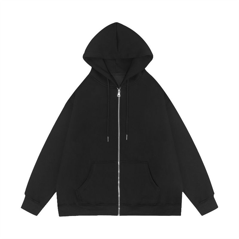 Men's Clothing iron zipper hoodie light cardigan zipper hooded sweatshirt _voghion.com