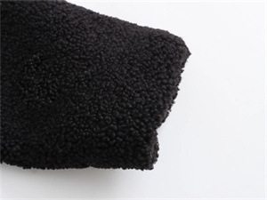 Damen-Kurzjacke aus einfarbigem Revers-Fleece aus Lammwolle_voghion.com