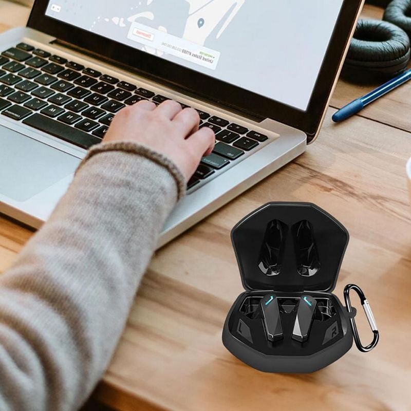 Custodia per cuffie wireless Lenovo GM2 PRO, custodia in silicone, protezione antiurto per auricolari con_voghion.com