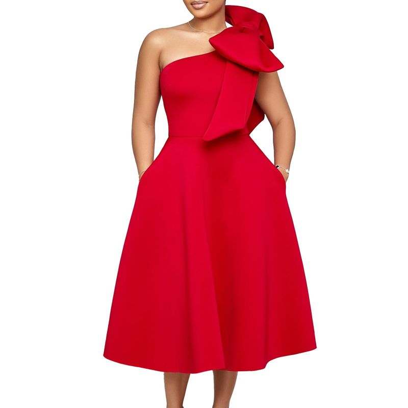 Îmbrăcăminte pentru femei Rochie sexy de culoare pură Rochie de banchet_voghion.com