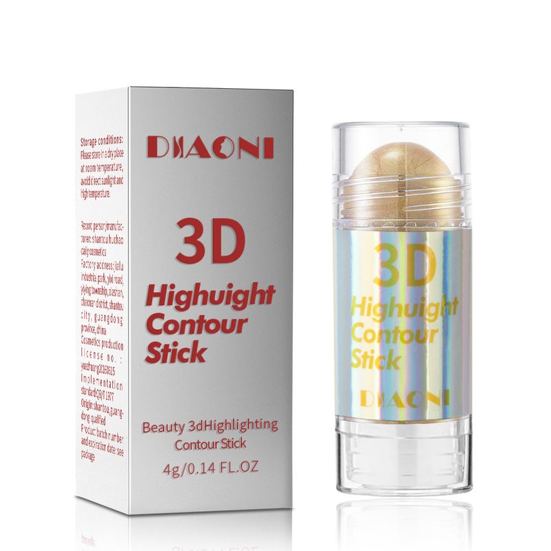 Bronzer & Highlighter Multifunktionaler Konturstift Zum Modifizieren des Kontur-Highlight-Sticks Zum Abdecken von Augenringen Akne-Highlight-Make-up-Stick_voghion.com