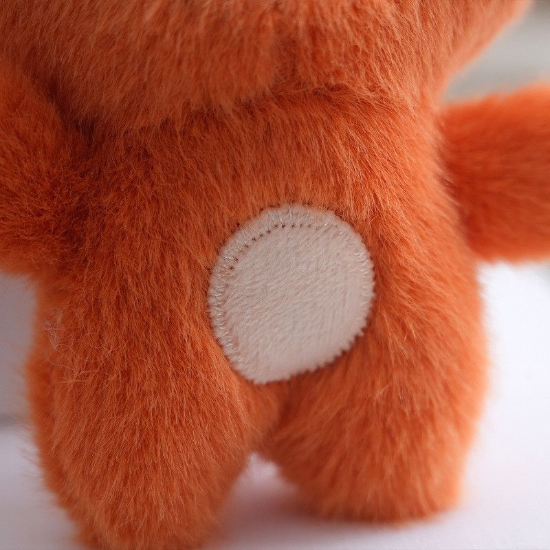 Piccolo adorabile portachiavi di peluche a forma di volpe, per borse giocattolo_voghion.com