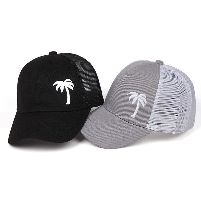 Casquette de baseball pour homme Chapeau en maille respirante Chapeau de conducteur de camion de pêche en plein air_voghion.com