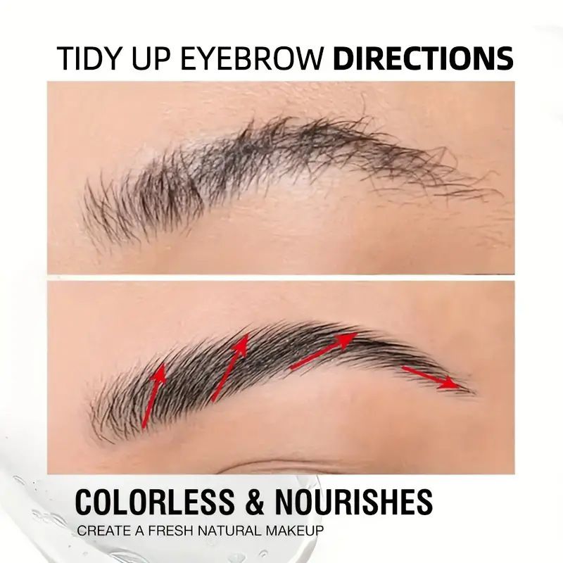 Mascara a lunga durata, impermeabile, trasparente, gel modellante per sopracciglia, asciugatura rapida, crema colorante tridimensionale per sopracciglia, pennello per sopracciglia_voghion.com