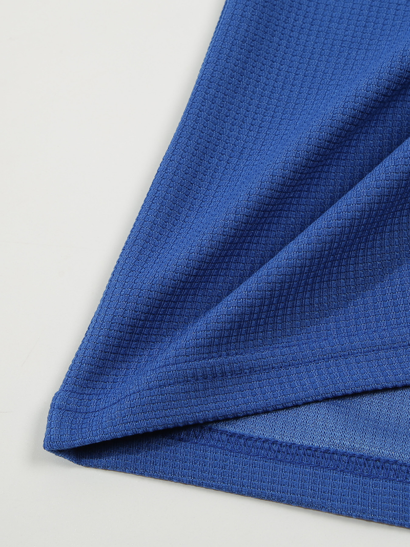 Maglietta polo da uomo con risvolto, nuova, alla moda, in twill di cotone, di grandi dimensioni_voghion.com