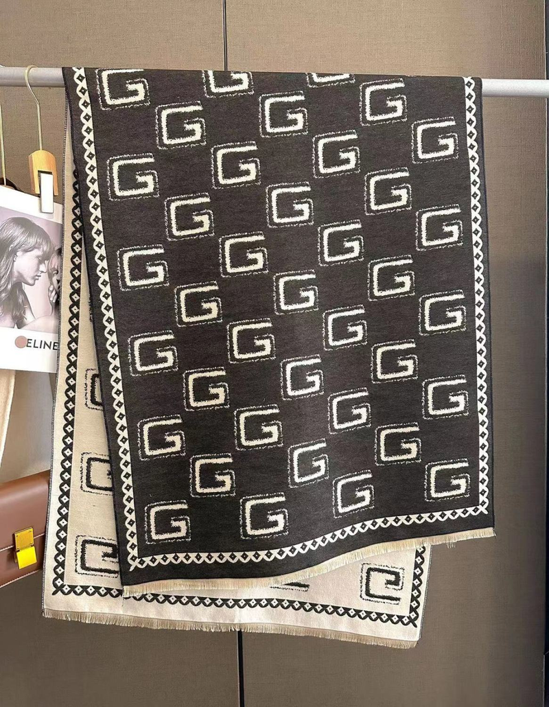 New Fashion Anti Cashmere Scarf for Women Confirmed Warm Temperament Student Couple Style Shawl Wrapped Over Winter_voghion.com
