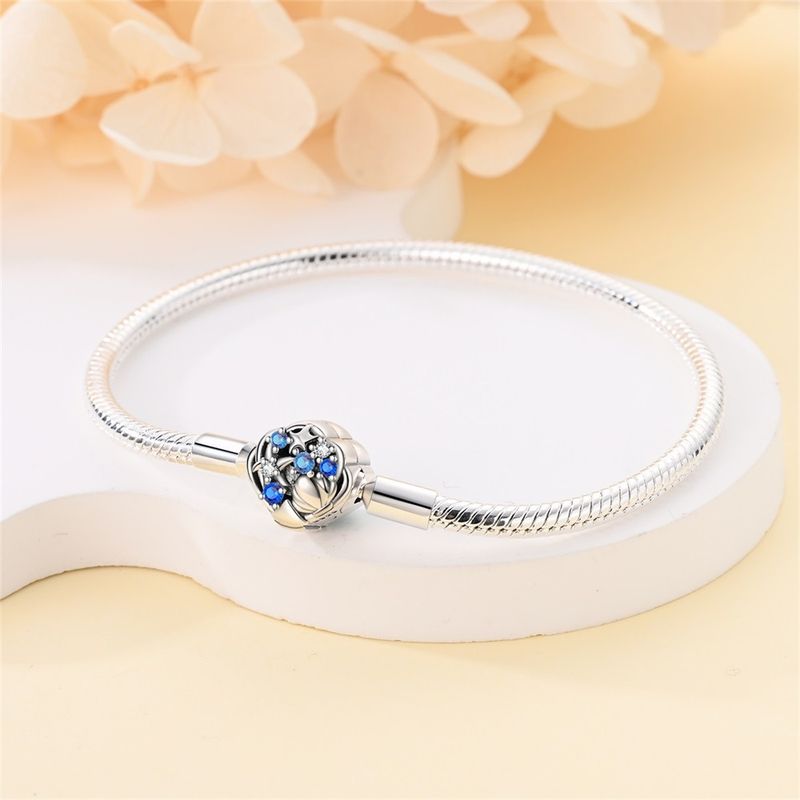 Accessori per gioielli da donna, nuovi braccialetti di alta qualità in argento placcato rame con quadrifoglio e stella marina_voghion.com