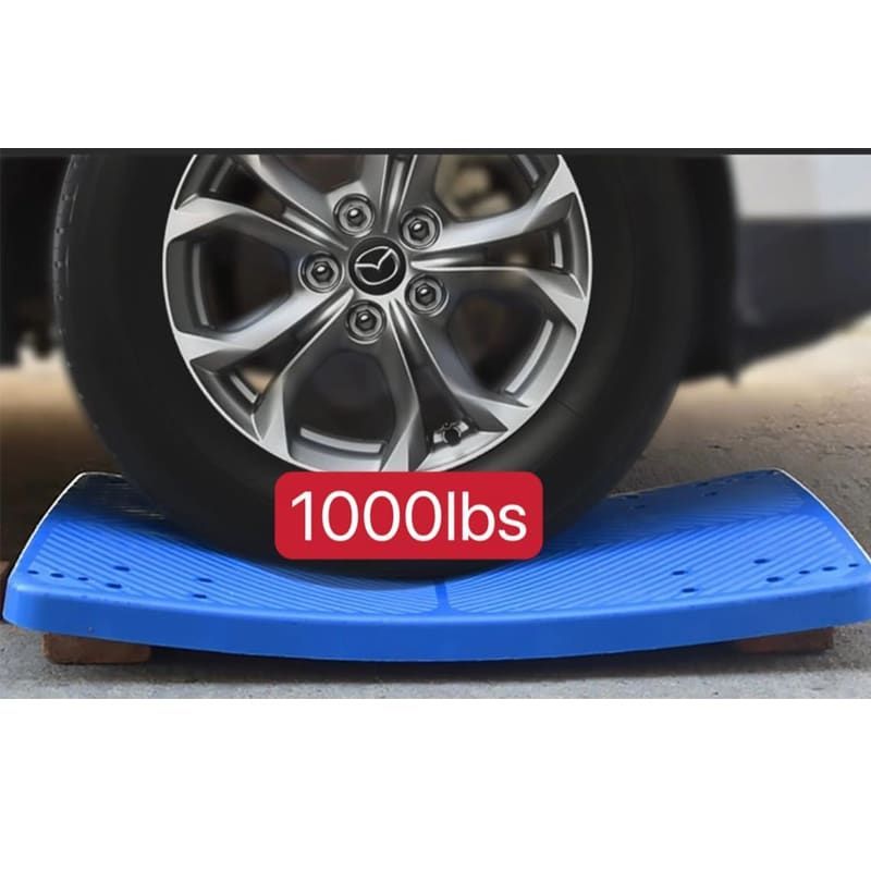 1pc Heavy Duty Metal Hand Truck With Ultra Silent Rubber Wheels, Foldable Flatbed Trolley Cart For Warehouse, Grocery, And Office Use_voghion.com