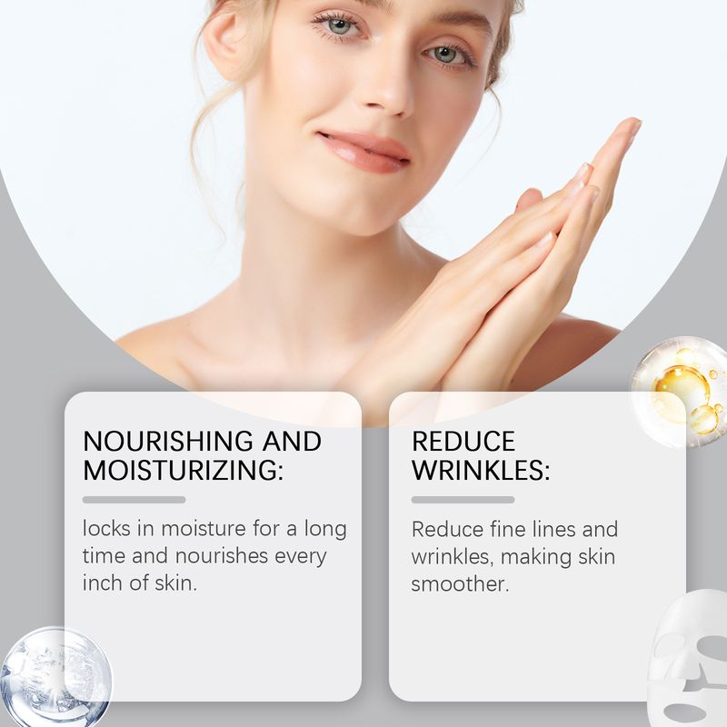 Collagen Moisturizing Mask Series, Facial Skin Hydrating Skin Care Moisturizing Nourishing Patch Mask_voghion.com