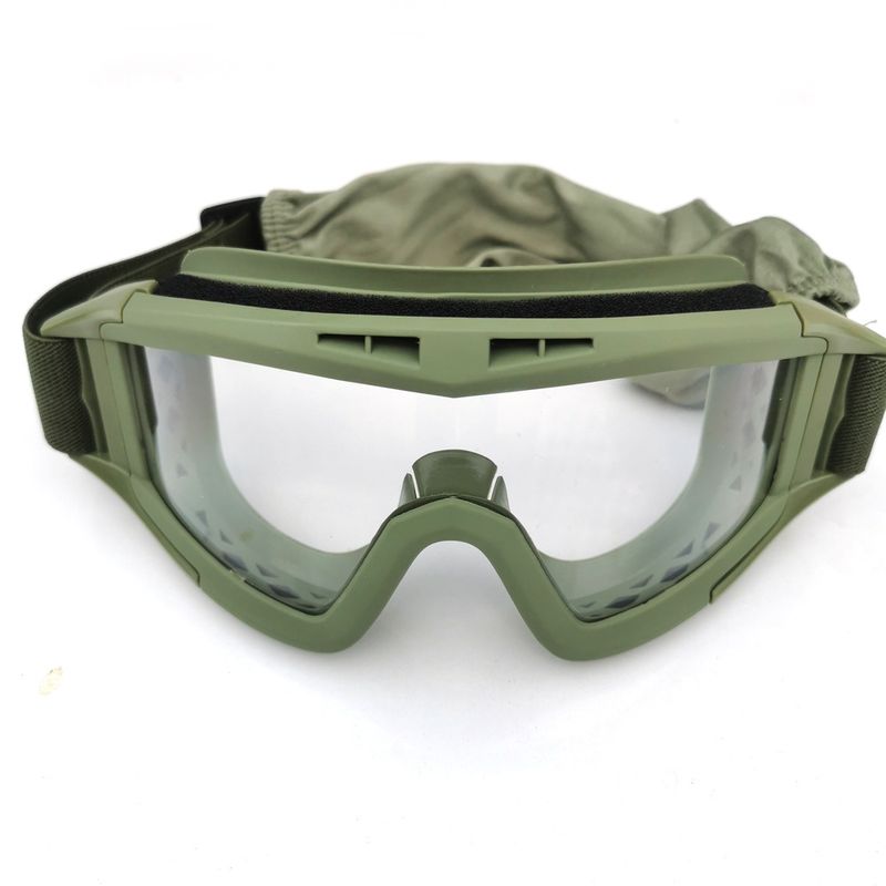 Desert Locust Jungle Taktischer Arbeitsschutz Winddichte Anti-Fall-Spezialbrille Anti-Beschlag-Kugelsichere CS-Ausrüstung_voghion.com