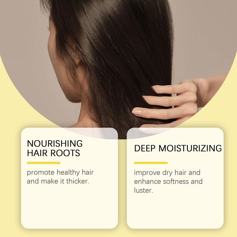 Hoegoa Batana Crema Essenziale Detergente per Massaggio al Cuoio Capelluto Secco e Nutriente per Capelli_voghion.com