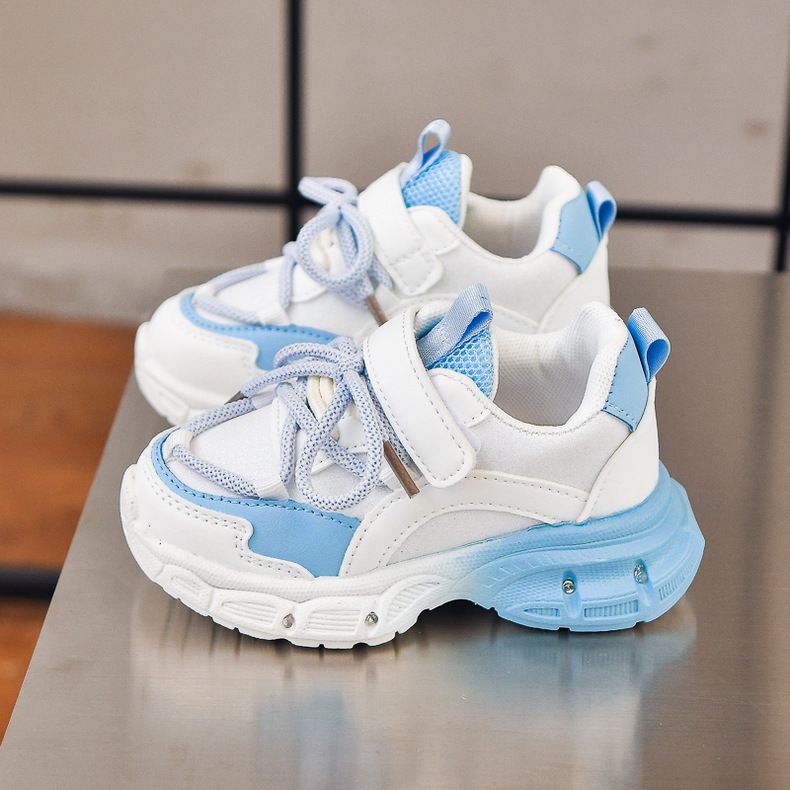 Chaussures de sport coréennes pour filles, printemps-automne 2025, chaussures de course à LED pour enfants, semelles souples, vente en gros_voghion.com