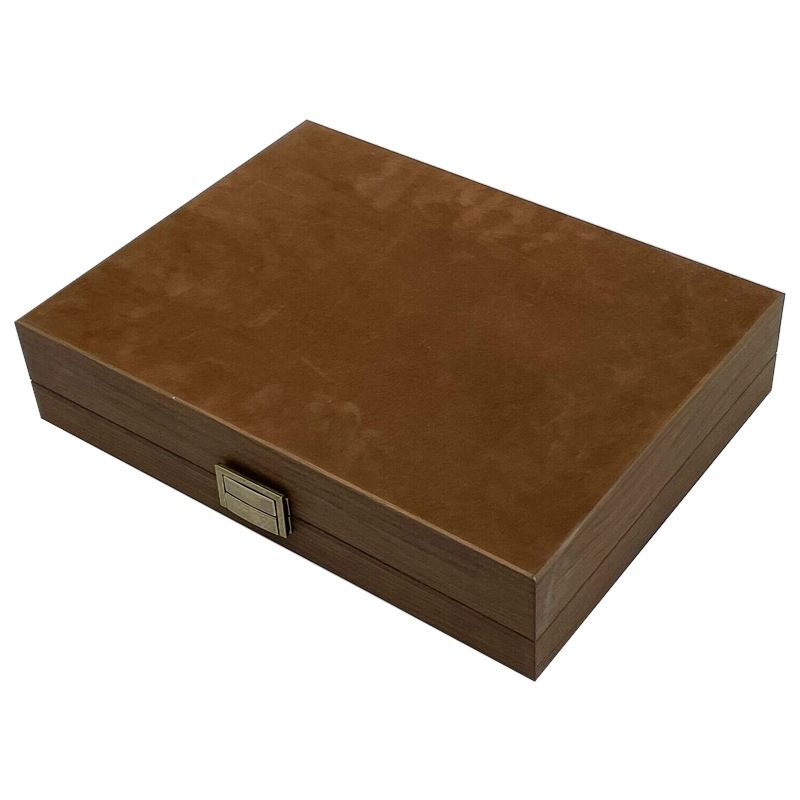 Hjem og hage Svart valnøtttre 8-bits briller Oppbevaring Collection Display Box 8 Bit Solbriller Oppbevaringsboks_voghion.com