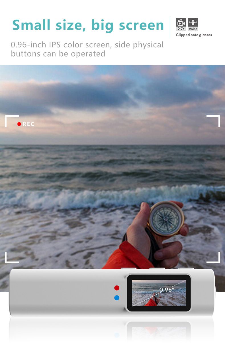New Glasses Sports Camera 1080P With WIFI First View Camera DV Cycling Travel Recorder_voghion.com