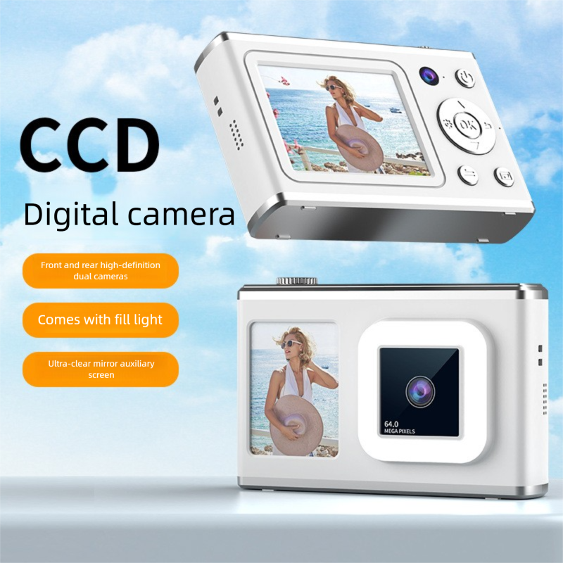 New CCD HD Video Recording Photo Y23 Student Camera Mini Digital SLR_voghion.com