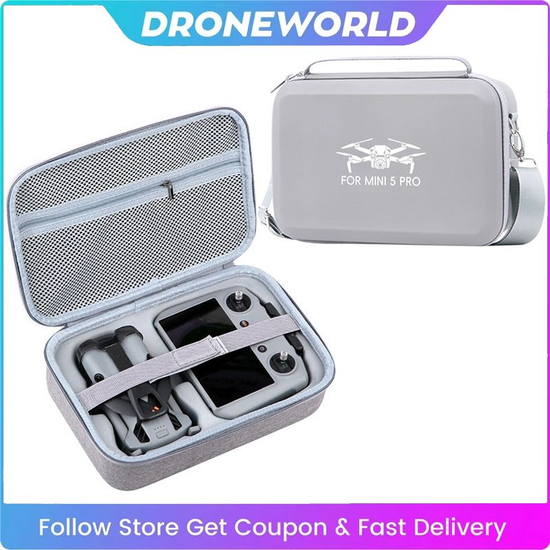 5 Pro Storage Bag Carrying Case Remote Control Battery Drone Body Shoulder Handbag For DJI RC 2 Accessories_voghion.com