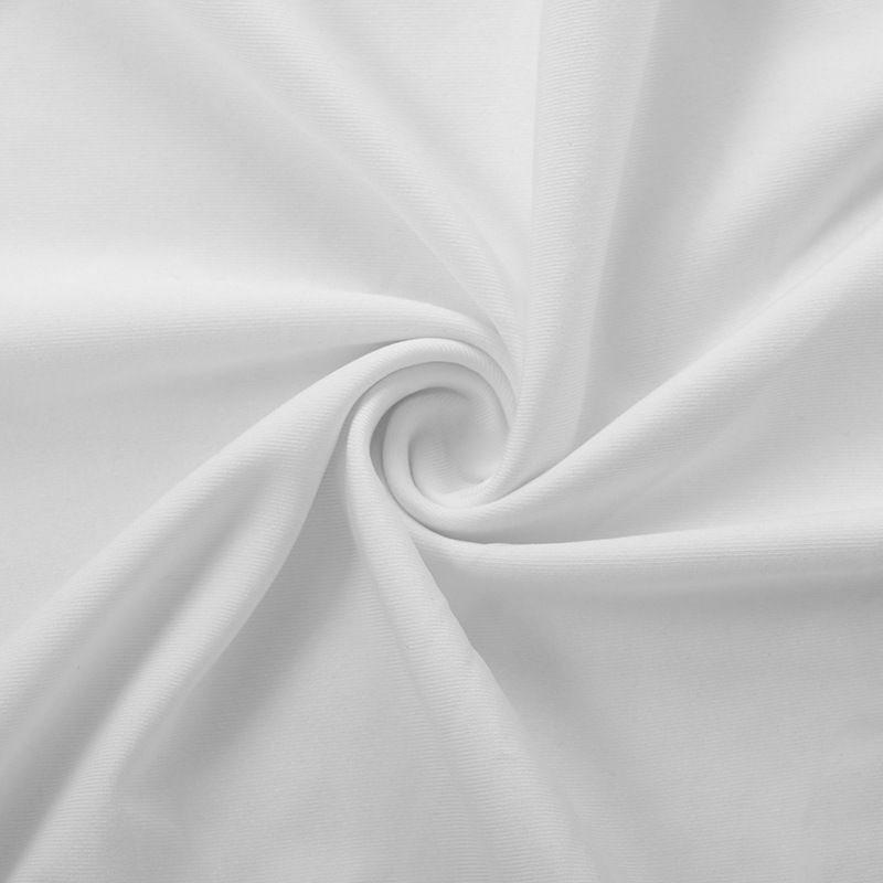 Καλοκαιρινό νέο μπλουζάκι Γυναικεία σέξι κοντομάνικα μπλουζάκια με κάθετο λαιμό με πτυχώσεις Crop Top Casual StreetwearSolid Basic T-shirts_voghion.com