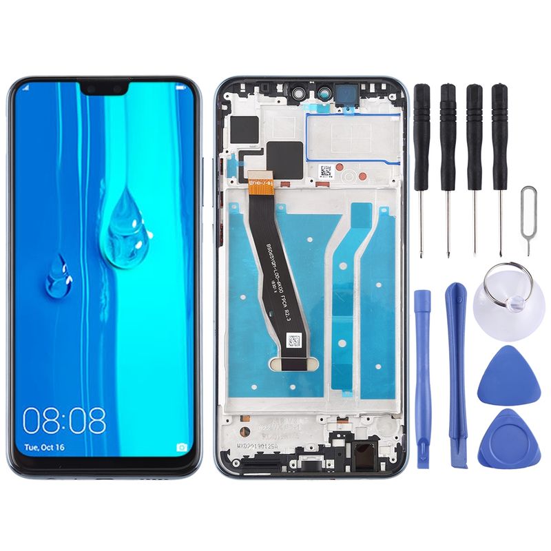 Écran LCD OEM pour Huawei Enjoy 9 Plus, numériseur complet avec cadre (noir)_voghion.com