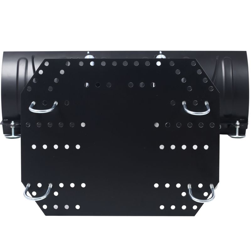 UNIVERSAL ATV SNOW PLOW KIT,ATV Plow System ,Steel Blade Complete Universal Mount Package 47in_voghion.com