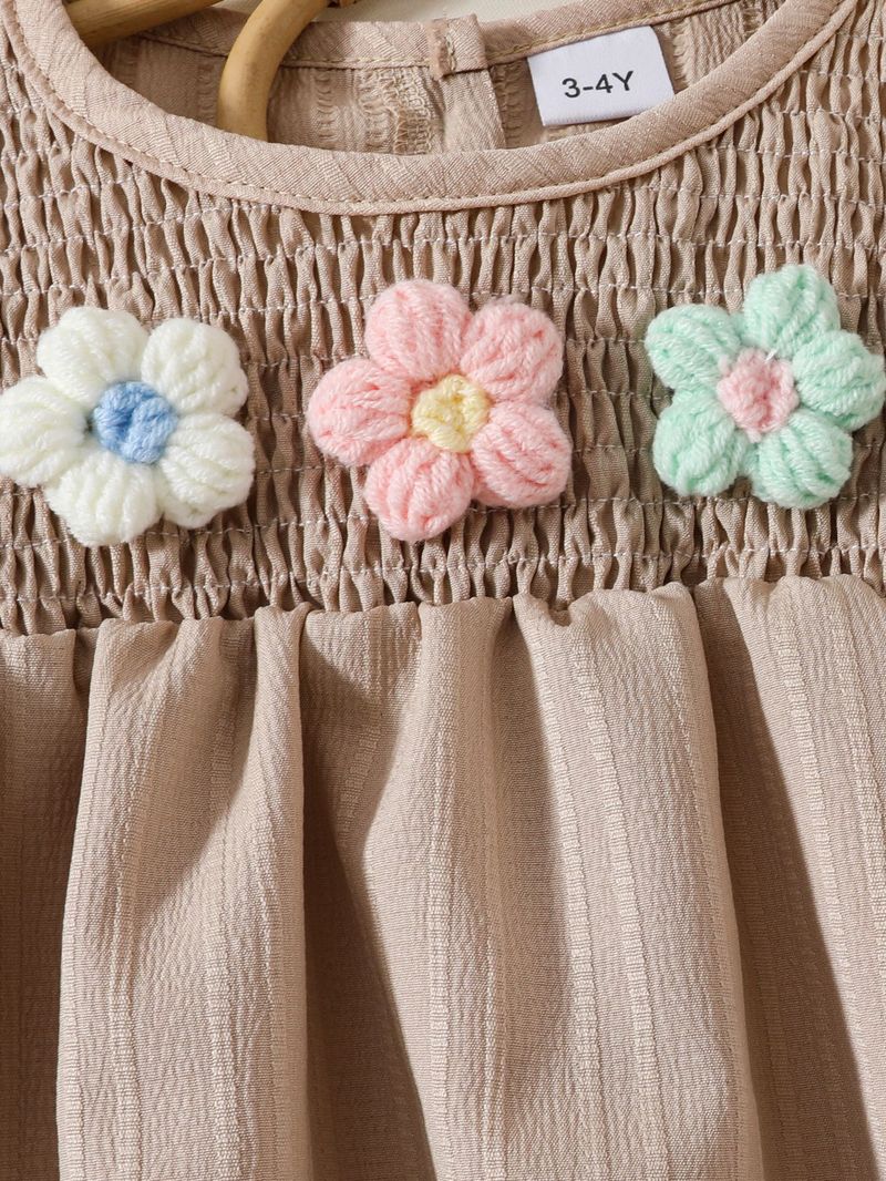 Adorable Floral Print Baby Girl Outfit - Short Sleeve Top & Bow Shorts Set For Summer_voghion.com