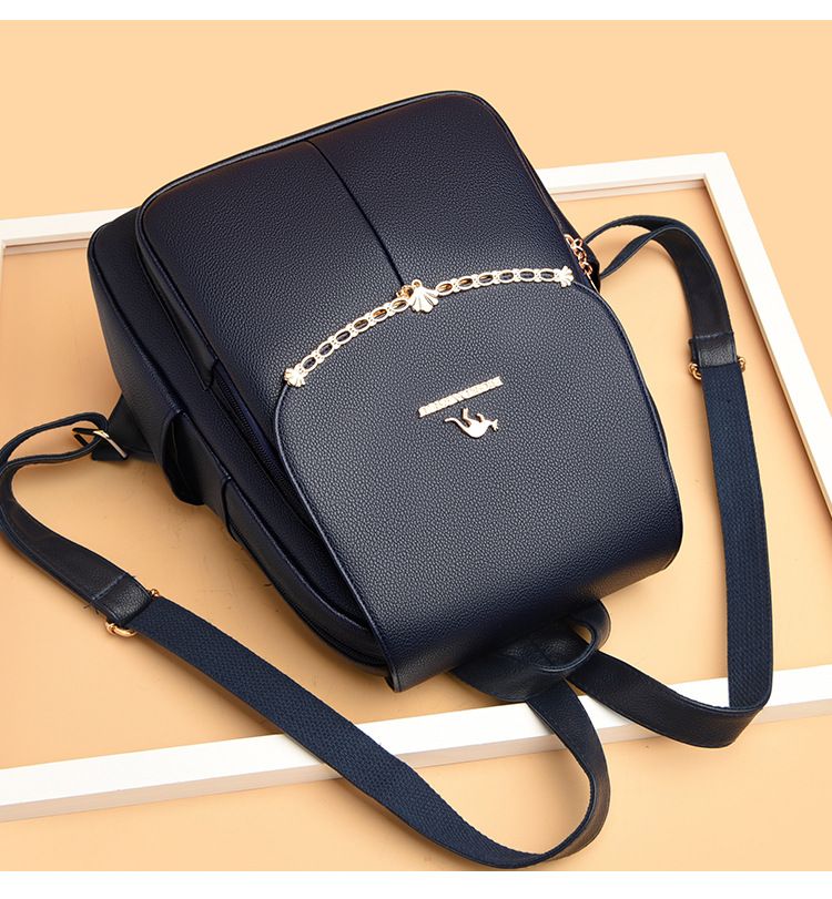 2024. gada vasaras jaunā metāla malas dubultplecu tendence ar pērļu mazu kulonu, ceļojumu sieviešu muguras soma_voghion.com