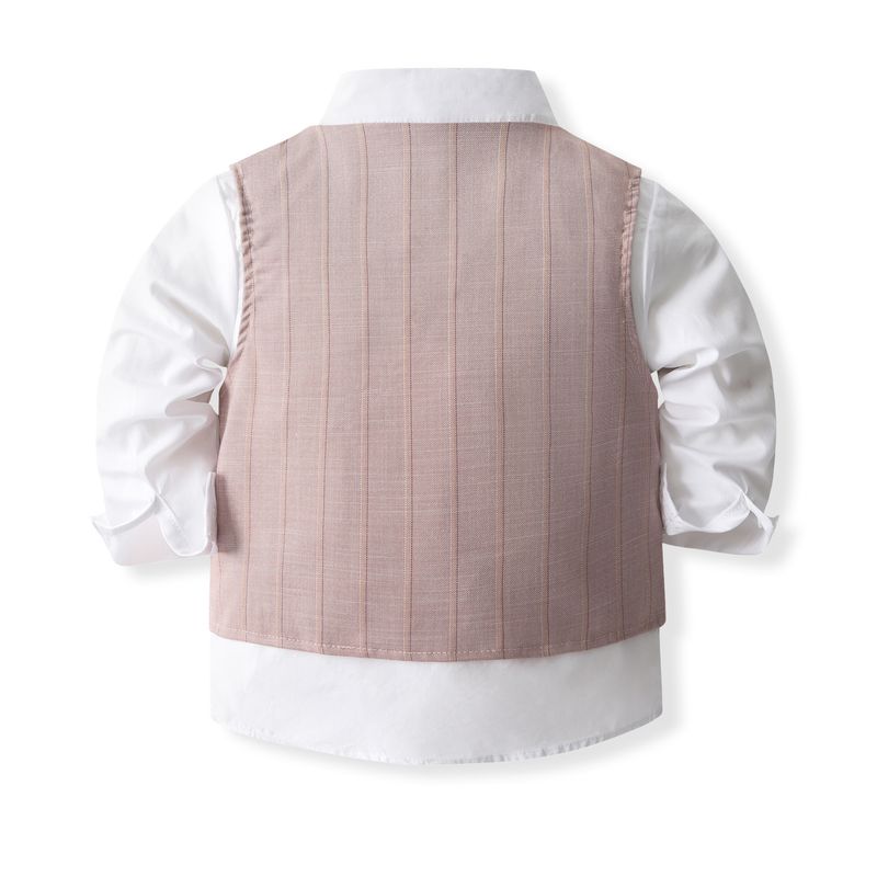 kinderkostuum, driedelig pak, Britse stijl, jongen, bruiloft, gastheervest_voghion.com