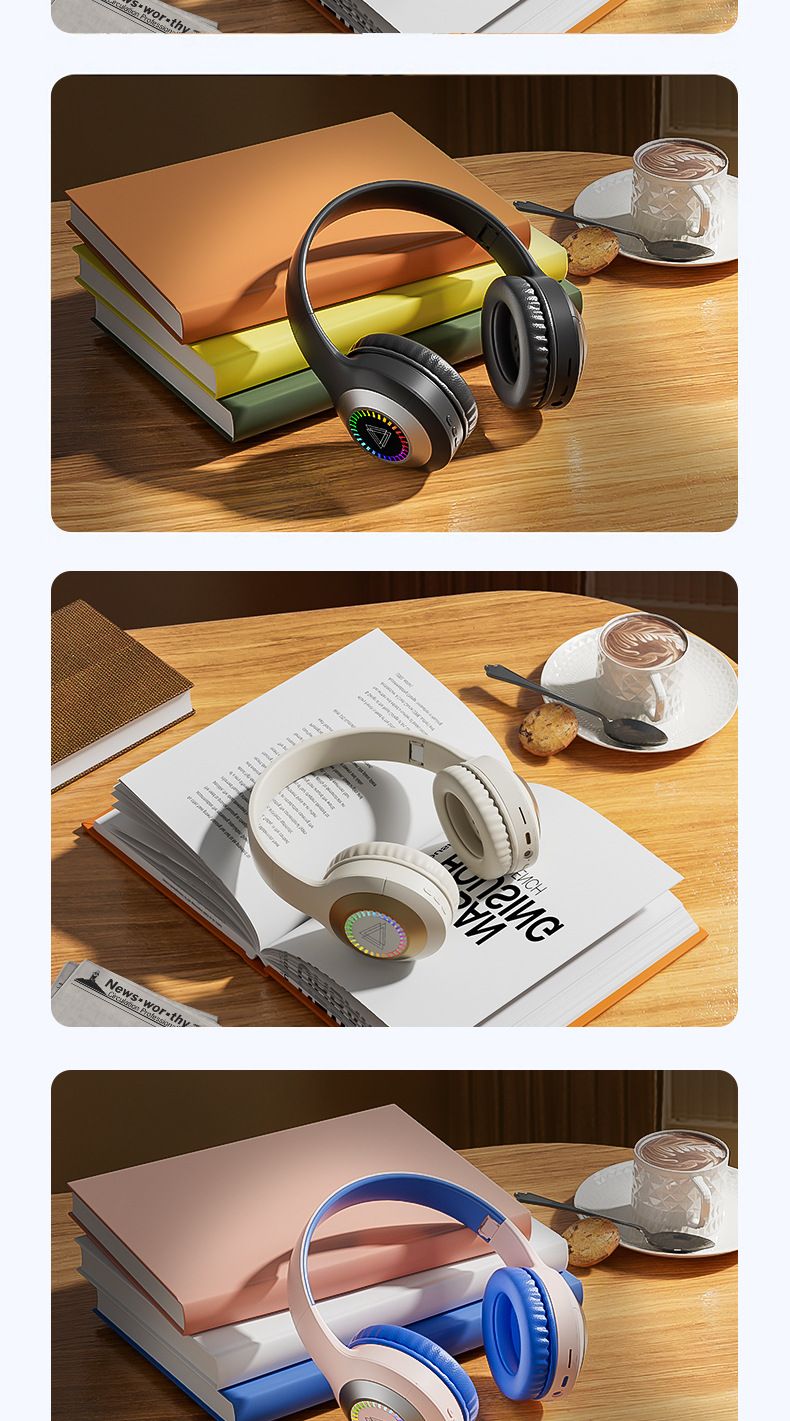 Uued Bluetooth-kõrvaklapid, eramudel, mürasummutus, mobiiltelefon, traadita muusika, mängukingitused, kõrvaklapid, universaalsed_voghion.com