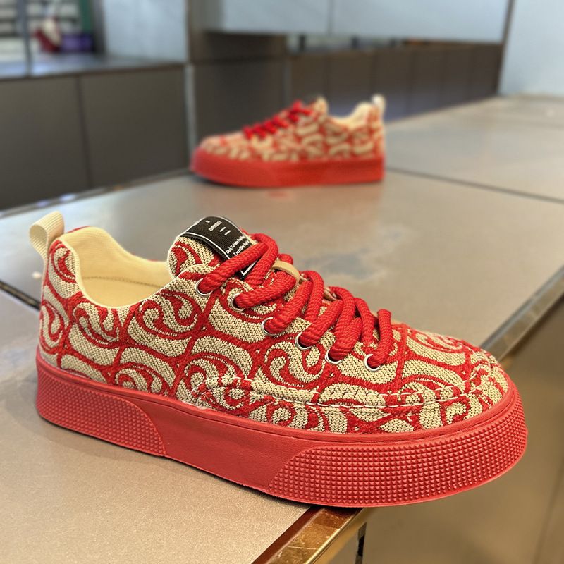 Neue atmungsaktive Frühlingsmode, lässig, bequem, vielseitig, niedrig geschnitten, weiche Sohle, erhöhte, trendige Herrenschuhe_voghion.com