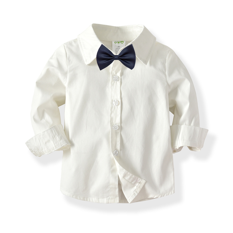 Abito per bambini Autunno Ragazzo Papillon Camicia Bretelle scozzesi Abito da gentiluomo Baby Grab_voghion.com