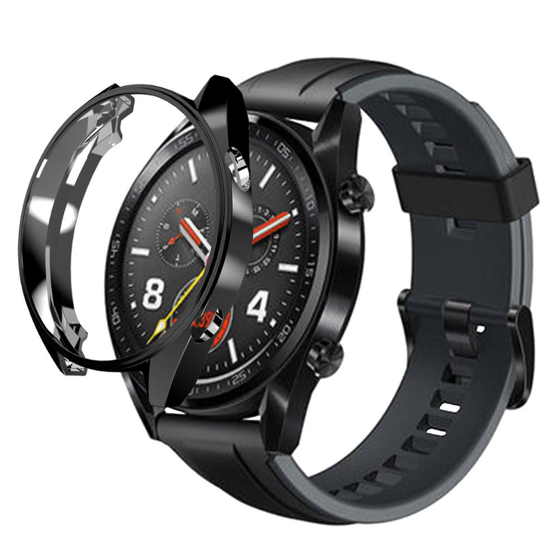 Ultra İnce Koruyucu Kılıf için Huawei İzle GT 42 MM Zarif 46 MM Aktif Yumuşak Hollow out İzle Kapak Koruyucu Tampon Kabuk_voghion.com
