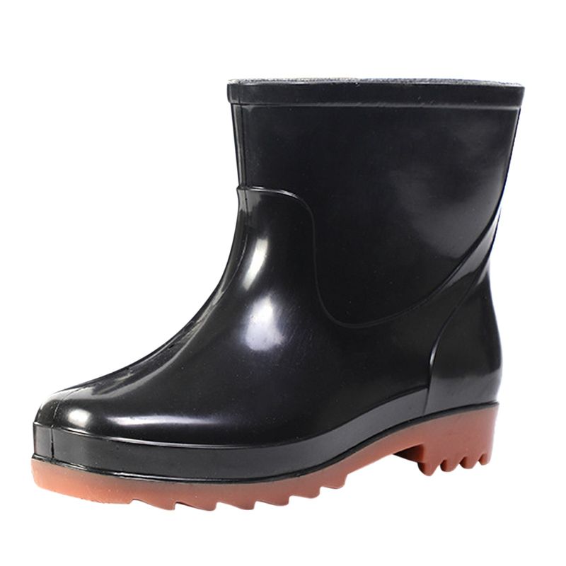 Kurze Regenstiefel Gummistiefel für Garten Mann Schuhe Regen Herren Wasserschuhe 11_voghion.com
