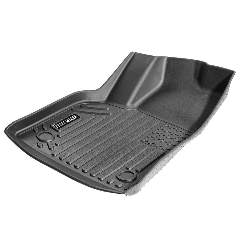 Automotive Floor Mats Fits For Tesla Model Y 2021-2024 3 Pcs TPE Liners_voghion.com