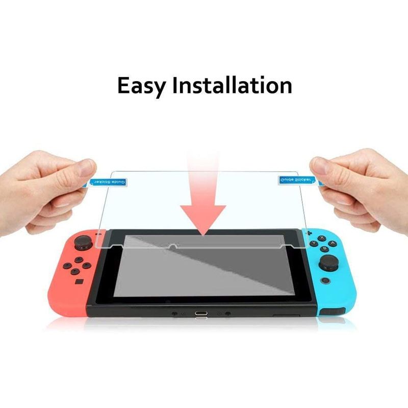 Schutz Glas für Nintend Schalter Gehärtetem Glas Screen Protector für Nintend Schalter Oled Glas Zubehör Bildschirm Film_voghion.com