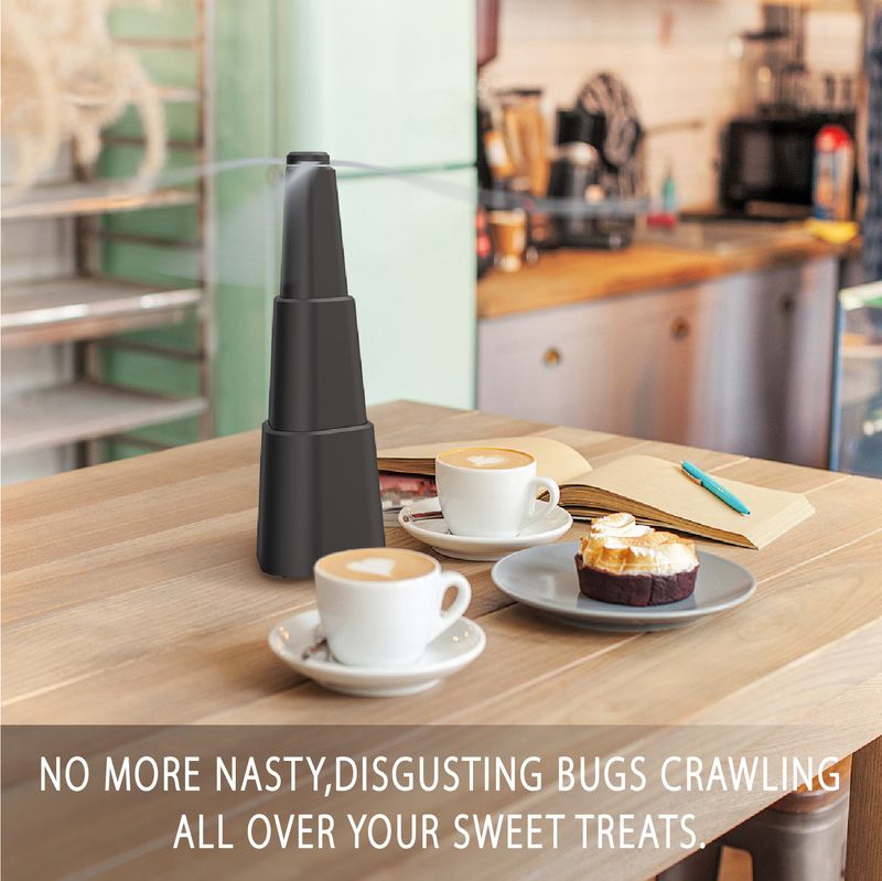 Nuovo ventilatore antizanzare a lama restringente 2024 con rotazione di 360 gradi, adatto per interni ed esterni, multifunzione, acchiappa-mosche_voghion.com