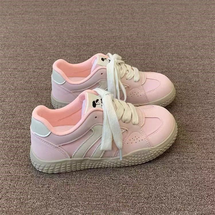 Niche Breathable Moral Training Shoes Women's Little White Shoes Show Feet Small Sports And Leisure Board Shoes_voghion.com